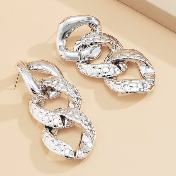 Wholesale Chain CCB Acrylic Earrings JDC-ES-XC333 Earrings 夏晨 Wholesale Jewelry JoyasDeChina Joyas De China