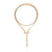 Wholesale chain pearl alloy necklaces JDC-NE-ZW027 necklaces JoyasDeChina Wholesale Jewelry JoyasDeChina Joyas De China