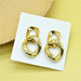 Wholesale Chain Resin Plastic Earrings JDC-ES-XC319 Earrings 夏晨 Wholesale Jewelry JoyasDeChina Joyas De China