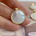 Bulk Jewelry Wholesale charms Golden Geometric Fritillary JDC-CS-HC001 Wholesale factory from China YIWU China