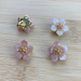 Bulk Jewelry Wholesale Charms Pink natural shell flowers JDC-CS-HC013 Wholesale factory from China YIWU China