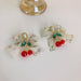 Wholesale cherry alloy earrings JDC-ES-W392 Earrings JoyasDeChina main picture Wholesale Jewelry JoyasDeChina Joyas De China