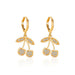 Wholesale cherry-encrusted diamond earrings JDC-ES-D546 Earrings JoyasDeChina 01 KCgold Wholesale Jewelry JoyasDeChina Joyas De China
