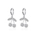 Wholesale cherry-encrusted diamond earrings JDC-ES-D546 Earrings JoyasDeChina 02 white K Wholesale Jewelry JoyasDeChina Joyas De China
