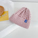 Wholesale children candy colored wool knitted hat JDC-FH-LH023 FashionHat 旅禾 pink Wholesale Jewelry JoyasDeChina Joyas De China