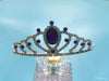 Wholesale Children Crown White Crystal Alloy Headband JDC-HD-hongh004 Headband 宏宏 purple Wholesale Jewelry JoyasDeChina Joyas De China