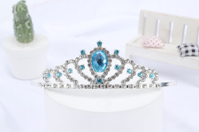 Wholesale Children Crown White Crystal Alloy Headband JDC-HD-hongh004 Headband 宏宏 red110 Wholesale Jewelry JoyasDeChina Joyas De China