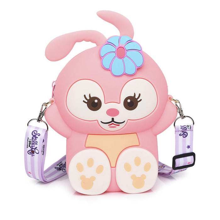 Wholesale children cute cartoon silicone shoulder bags JDC-SD-FJ007 Shoulder Bags JoyasDeChina pink Wholesale Jewelry JoyasDeChina Joyas De China