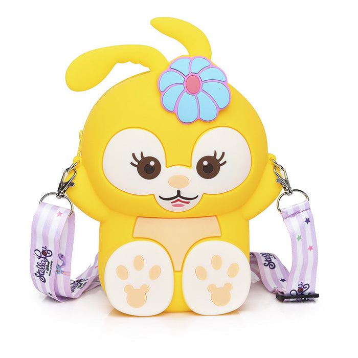 Wholesale children cute cartoon silicone shoulder bags JDC-SD-FJ007 Shoulder Bags JoyasDeChina Yellow Wholesale Jewelry JoyasDeChina Joyas De China