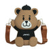 Wholesale children cute silicone bag bear shoulder bags JDC-SD-FJ008 Shoulder Bags JoyasDeChina brown Wholesale Jewelry JoyasDeChina Joyas De China