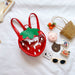 Wholesale children PU strawberry backpack JDC-BP-JiaQ033 Backpack Bags 家庆 Wholesale Jewelry JoyasDeChina Joyas De China