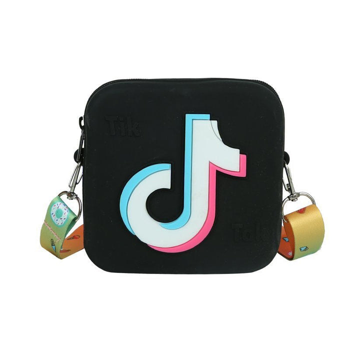 Wholesale children silicone shoulder bags JDC-SD-MF005 Shoulder Bags 满丰 black Wholesale Jewelry JoyasDeChina Joyas De China