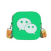 Wholesale children silicone shoulder bags JDC-SD-MF005 Shoulder Bags 满丰 green Wholesale Jewelry JoyasDeChina Joyas De China