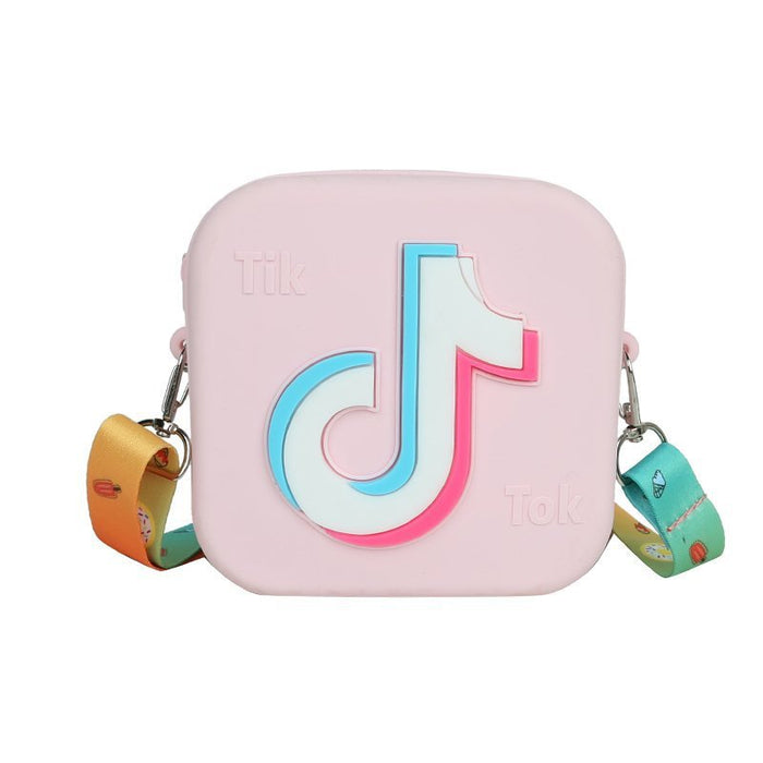 Wholesale children silicone shoulder bags JDC-SD-MF005 Shoulder Bags 满丰 pink Wholesale Jewelry JoyasDeChina Joyas De China