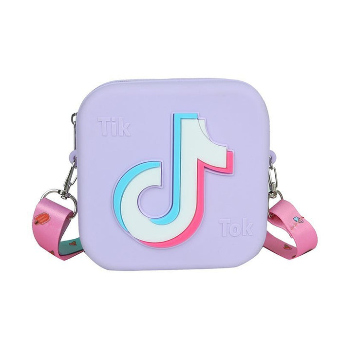 Wholesale children silicone shoulder bags JDC-SD-MF005 Shoulder Bags 满丰 purple Wholesale Jewelry JoyasDeChina Joyas De China