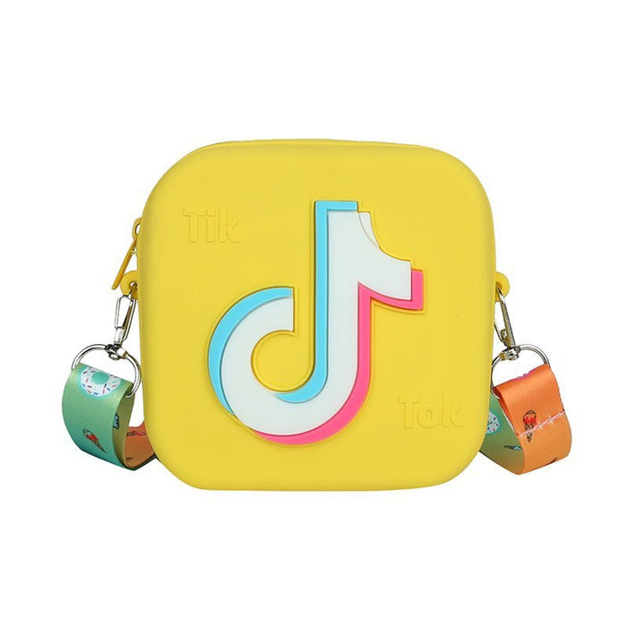 Wholesale children silicone shoulder bags JDC-SD-MF005 Shoulder Bags 满丰 yellow Wholesale Jewelry JoyasDeChina Joyas De China