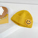 Wholesale children solid wool smiling face hat JDC-FH-LH024 Fashionhat 旅禾 yellow Wholesale Jewelry JoyasDeChina Joyas De China