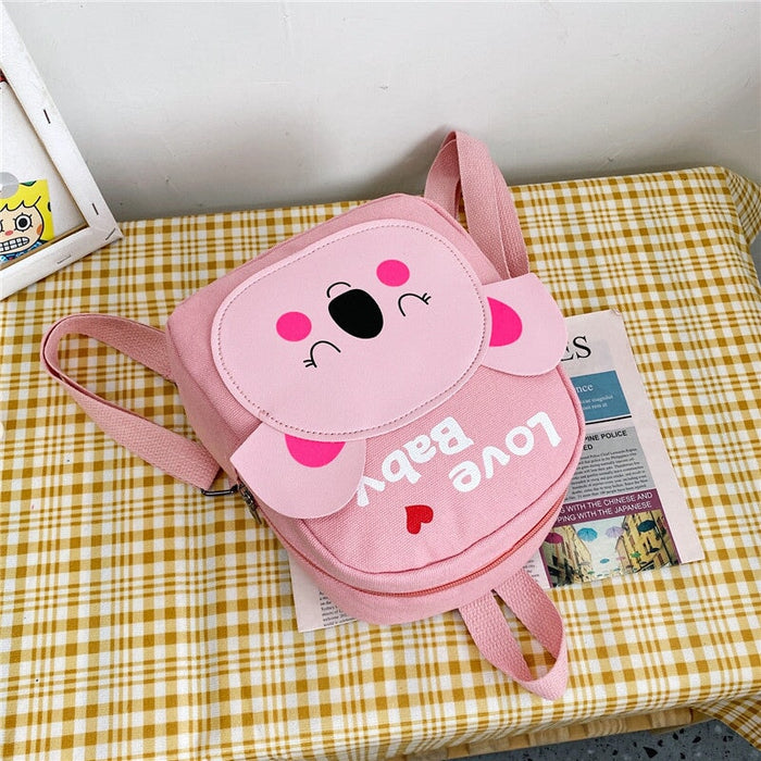 Wholesale children's backpack boys' and girls' Canvas Backpack JDC-BP-Lank001 Backpack Bags 澜咔 dujiaoshou Wholesale Jewelry JoyasDeChina Joyas De China