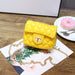 Wholesale Children's Bag PU Leather Chain Small Bag JDC-SD-JiaQ006 Shoulder Bags 家庆 yellow Wholesale Jewelry JoyasDeChina Joyas De China