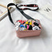 Wholesale children's bags PU leather cartoon shoulder bag（F）JDC-SD-JiaQ081 Shoulder Bags 家庆 pink Wholesale Jewelry JoyasDeChina Joyas De China