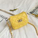 Wholesale children's bags PU leather diagonal shoulder bag JDC-SD-JiaQ080 Shoulder Bags 家庆 yellow Wholesale Jewelry JoyasDeChina Joyas De China