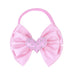 Wholesale Children's Bow Nylon Solid Color Love Headband JDC-HD-GSQN037 Headband 丘诺 Pink (love) Wholesale Jewelry JoyasDeChina Joyas De China