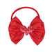 Wholesale Children's Bow Nylon Solid Color Love Headband JDC-HD-GSQN037 Headband 丘诺 Red (Love) Wholesale Jewelry JoyasDeChina Joyas De China