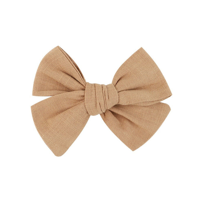 Wholesale Children's Bow Pure Cotton Hair Clip JDC-HC-YL069 Hair Clips 雅伦 Wholesale Jewelry JoyasDeChina Joyas De China