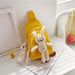Wholesale children's canvas bag chest bag JDC-SD-JiaQ033 Shoulder Bags 家庆 yellow Wholesale Jewelry JoyasDeChina Joyas De China