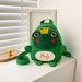 Wholesale children's cartoon frog nylon backpack JDC-BP-JiaQ030 Backpack Bags 家庆 green Wholesale Jewelry JoyasDeChina Joyas De China