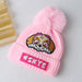 Wholesale children's cartoon knitted woolen hat JDC-FH-GSSS003 Fashionhat JoyasDeChina pink 48-54cm Wholesale Jewelry JoyasDeChina Joyas De China