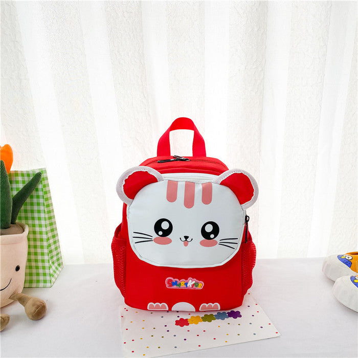 Wholesale children's cartoon nylon backpack JDC-BP-JiaQ017 Backpack Bags 家庆 red Wholesale Jewelry JoyasDeChina Joyas De China