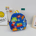 Wholesale children's cartoon nylon backpack JDC-BP-JiaQ018 Backpack Bags 家庆 animal blue Wholesale Jewelry JoyasDeChina Joyas De China