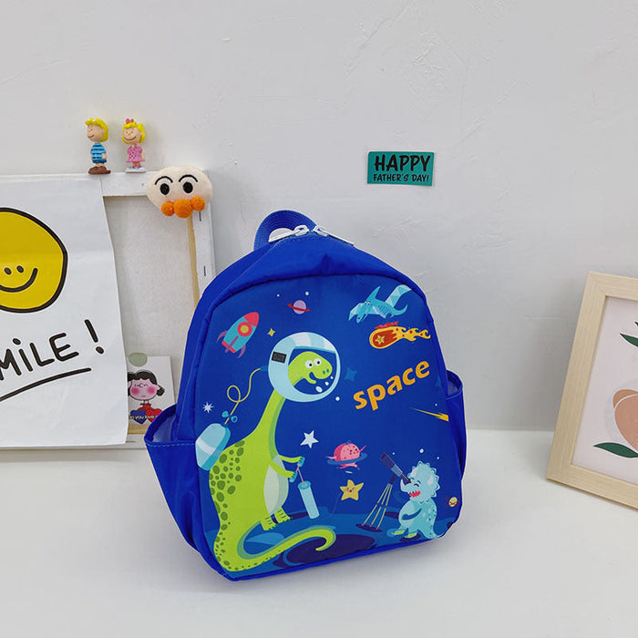 Wholesale children's cartoon nylon backpack JDC-BP-JiaQ018 Backpack Bags 家庆 small Dinosaur Wholesale Jewelry JoyasDeChina Joyas De China
