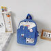 Wholesale children's cartoon nylon backpack JDC-BP-JiaQ020 Backpack Bags 家庆 blue Wholesale Jewelry JoyasDeChina Joyas De China