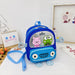 Wholesale children's cartoon nylon backpack JDC-BP-JiaQ025 Backpack Bags 家庆 blue Wholesale Jewelry JoyasDeChina Joyas De China