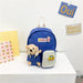 Wholesale children's cartoon nylon backpack JDC-BP-JiaQ027 Backpack Bags 家庆 blue Wholesale Jewelry JoyasDeChina Joyas De China