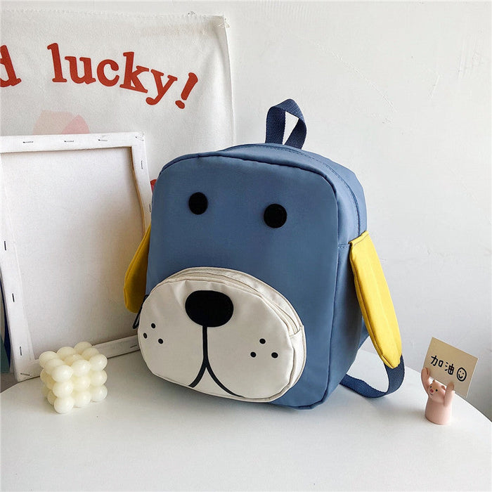 Wholesale children's cartoon nylon backpack JDC-BP-JiaQ029 Backpack Bags 家庆 blue Wholesale Jewelry JoyasDeChina Joyas De China