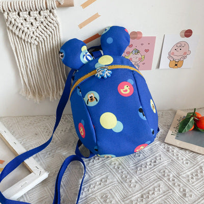 Wholesale children's cartoon nylon backpack JDC-BP-JiaQ037 Backpack Bags 家庆 blue Wholesale Jewelry JoyasDeChina Joyas De China
