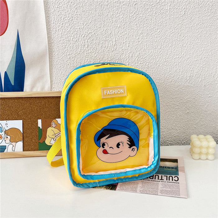 Wholesale children's cartoon nylon PU backpack JDC-BP-JiaQ028 Backpack Bags 家庆 boy Wholesale Jewelry JoyasDeChina Joyas De China