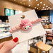 Wholesale children's cartoon plaid large intestine hair loop JDC-HS-ZY001 Hair Scrunchies 紫芸 Pink butterfly Wholesale Jewelry JoyasDeChina Joyas De China