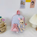 Wholesale children's cartoon rabbit nylon backpack JDC-BP-JiaQ022 Backpack Bags 家庆 pink Wholesale Jewelry JoyasDeChina Joyas De China