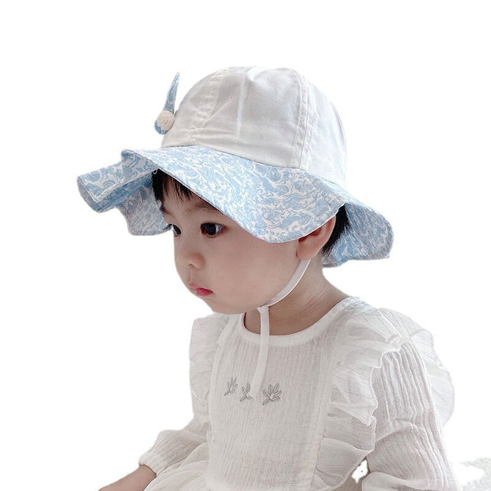 Wholesale Children's Cotton Bucket Hat Visor Hat JDC-FH-GSYH197 Fashionhat 予画 Wholesale Jewelry JoyasDeChina Joyas De China