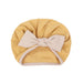 Wholesale children's cotton Pullover hat with bowknot fashion hat JDC-FH-GSQN025 Fashionhat JoyasDeChina Yellow light coffee bow Wholesale Jewelry JoyasDeChina Joyas De China