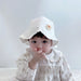 Wholesale Children's Cotton Sun Hat JDC-FH-GSYH195 Fashionhat 予画 beige Circumference 48CM Wholesale Jewelry JoyasDeChina Joyas De China