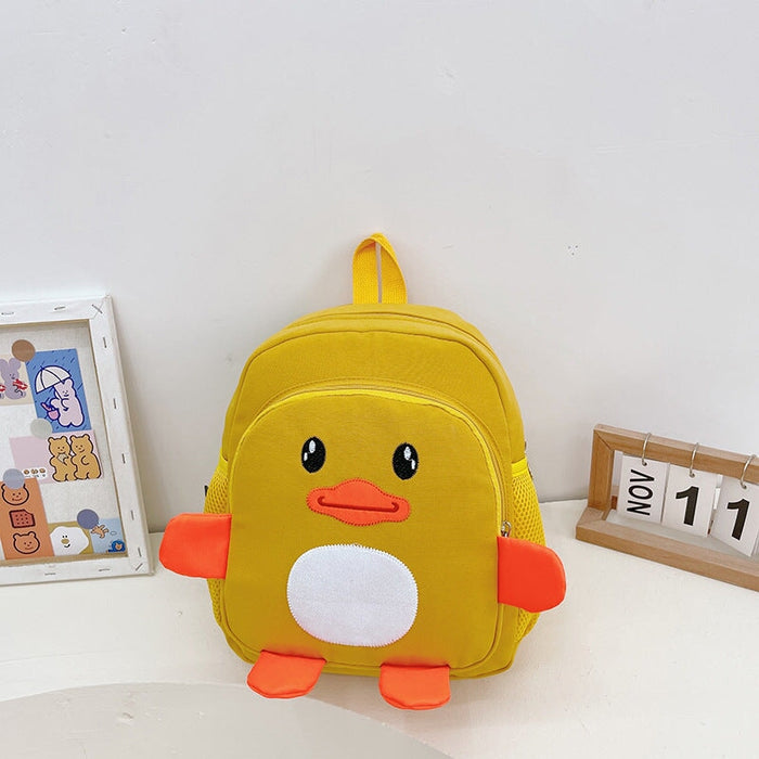 Wholesale children's cute cute little duck Nylon Backpack bags JDC-BP-Lank003 Backpack Bags 澜咔 Wholesale Jewelry JoyasDeChina Joyas De China