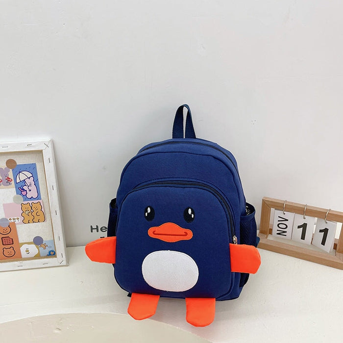 Wholesale children's cute cute little duck Nylon Backpack bags JDC-BP-Lank003 Backpack Bags 澜咔 Wholesale Jewelry JoyasDeChina Joyas De China