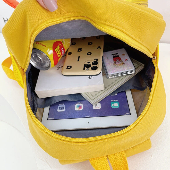 Wholesale children's cute cute little duck Nylon Backpack bags JDC-BP-Lank003 Backpack Bags 澜咔 Wholesale Jewelry JoyasDeChina Joyas De China