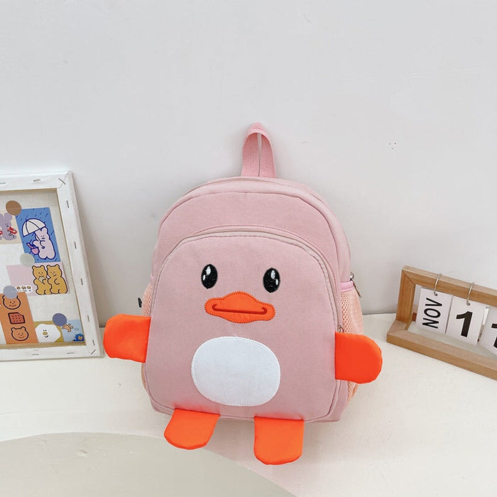 Wholesale children's cute cute little duck Nylon Backpack bags JDC-BP-Lank003 Backpack Bags 澜咔 f big Wholesale Jewelry JoyasDeChina Joyas De China