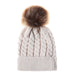Wholesale children's ear protection knitted woolen hat JDC-FH-GSJN004 Fashionhat JoyasDeChina beige one size Wholesale Jewelry JoyasDeChina Joyas De China